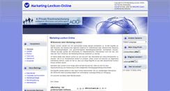 Desktop Screenshot of marketing-lexikon-online.de